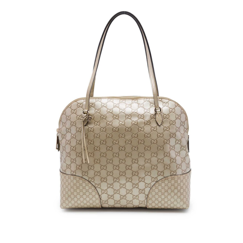 Pre-Loved Gucci Medium Guccissima Bree Dome Tote